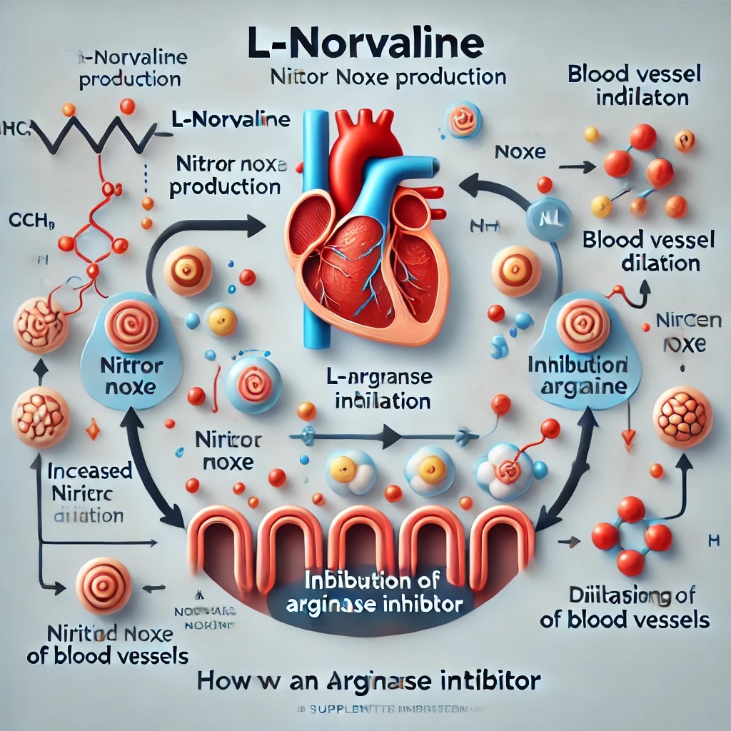 Nitric oxide production enhanced by L-Norvaline - arginase inhibition