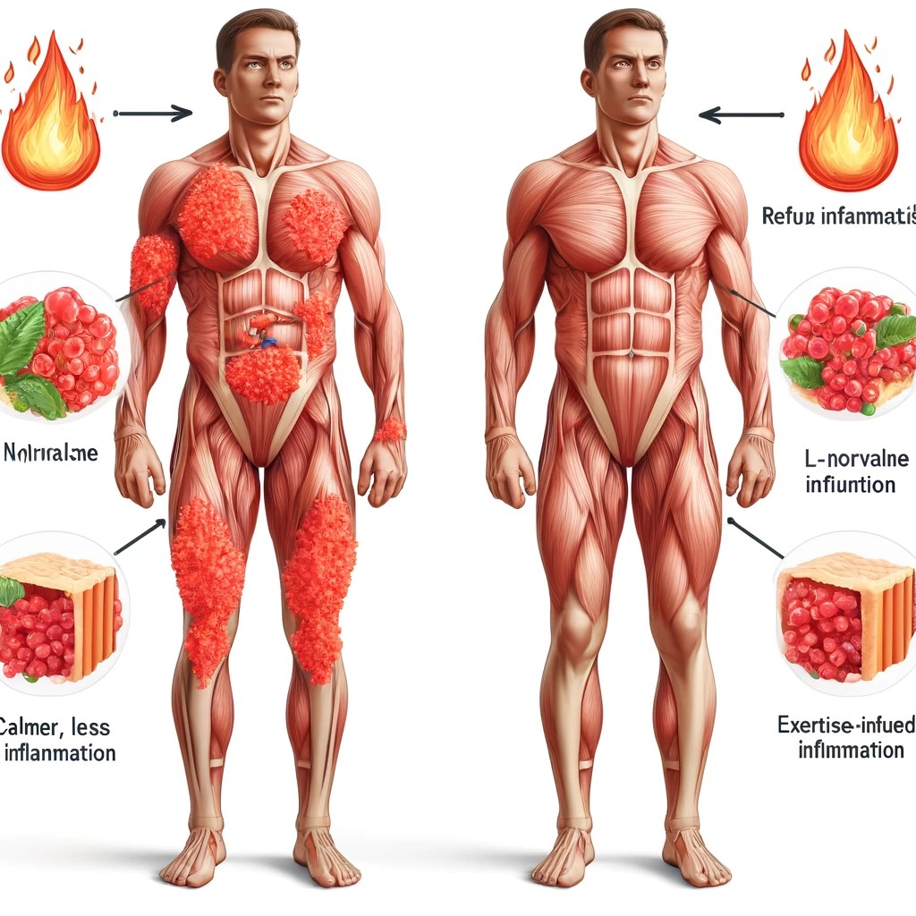 Anti-inflammatory effects of L-Norvaline - reducing exercise-induced inflammation