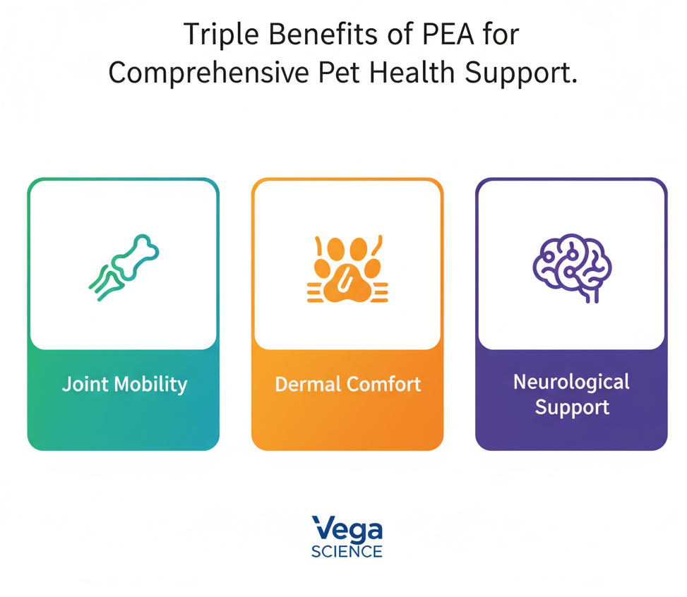 Three Core Benefits of Vega Science PEA: Joint Mobility, Skin Health, and Cognitive Function Support