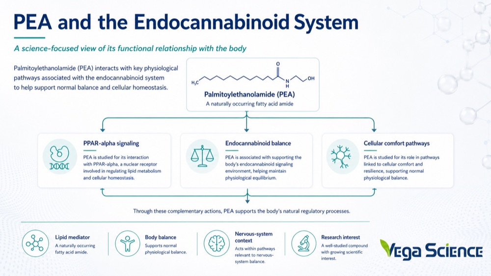 Palmitoylethanolamide The Groundbreaking Science Behind PEA Synergy with the Body s Endocannabinoid System ingredient information and formulation support