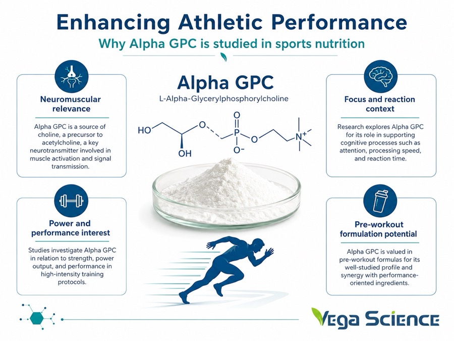 Alpha GPC Enhancing formulation application ingredient information and formulation support