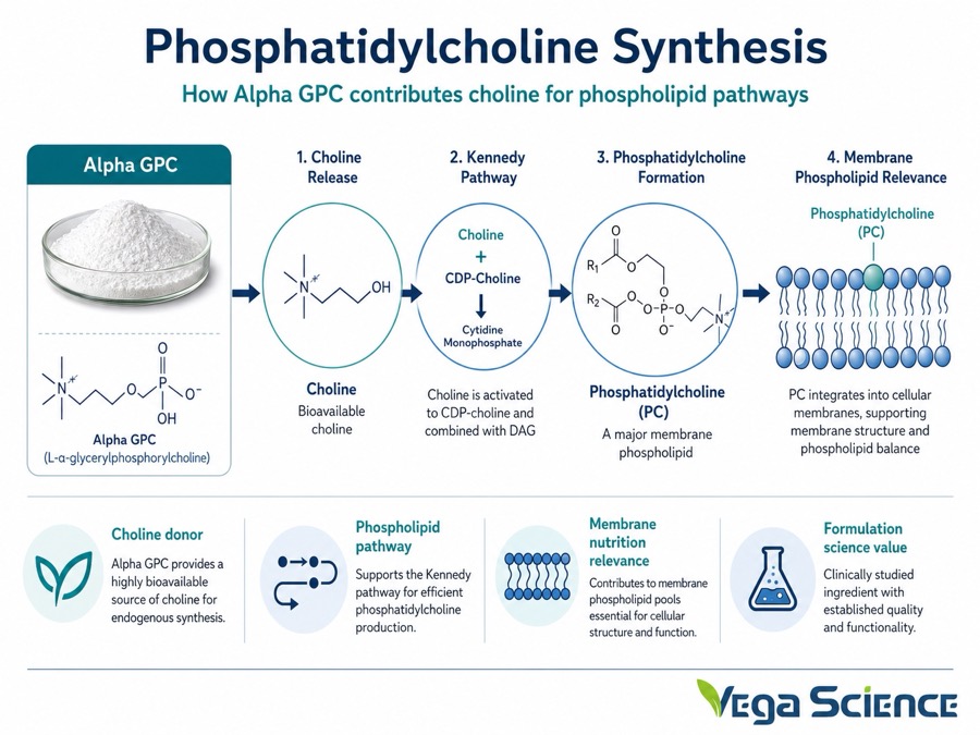Alpha GPC The Microbiota Connection ingredient information and formulation support