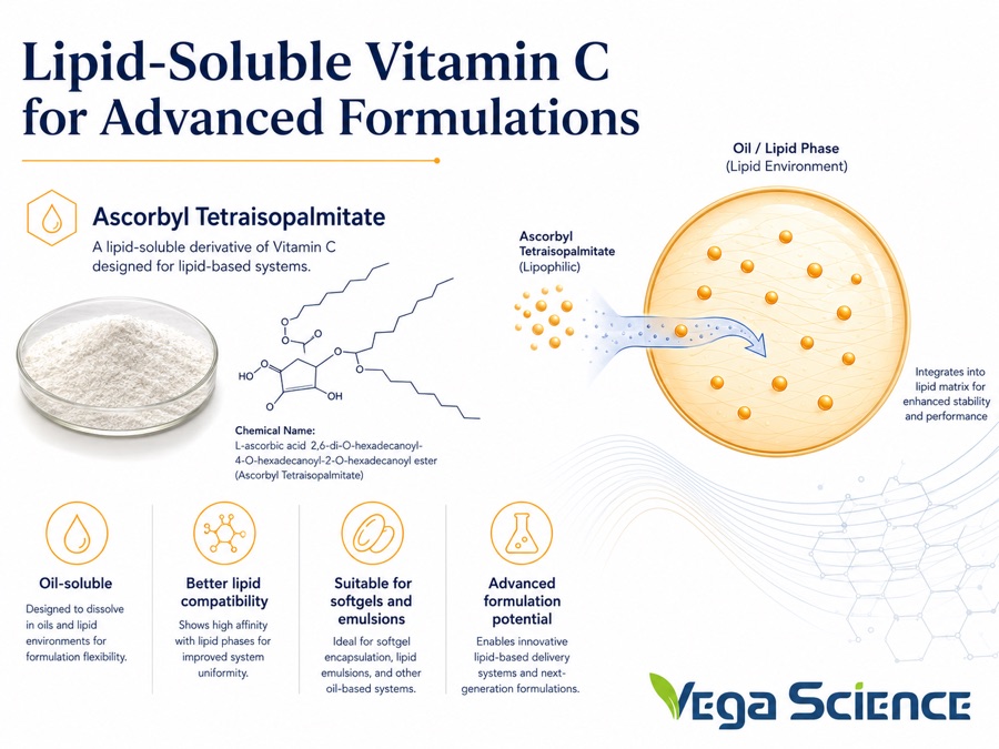 Ascorbyl Tetraisopalmitate application and formulation context illustration