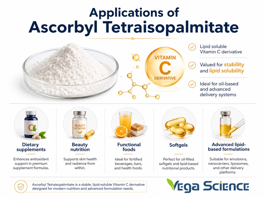 Ascorbyl Tetraisopalmitate application and formulation context illustration