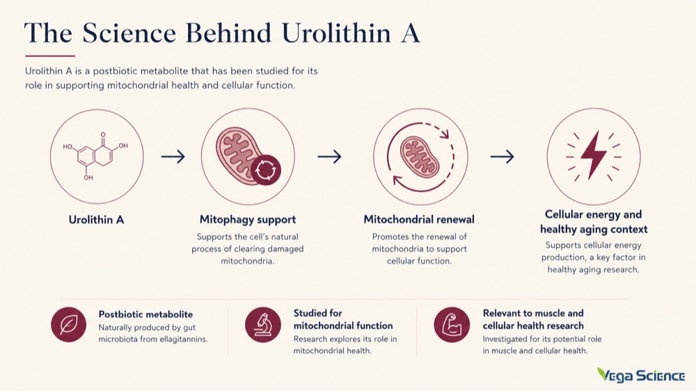 Urolithin A The Science Behind Urolithin A ingredient information and formulation support